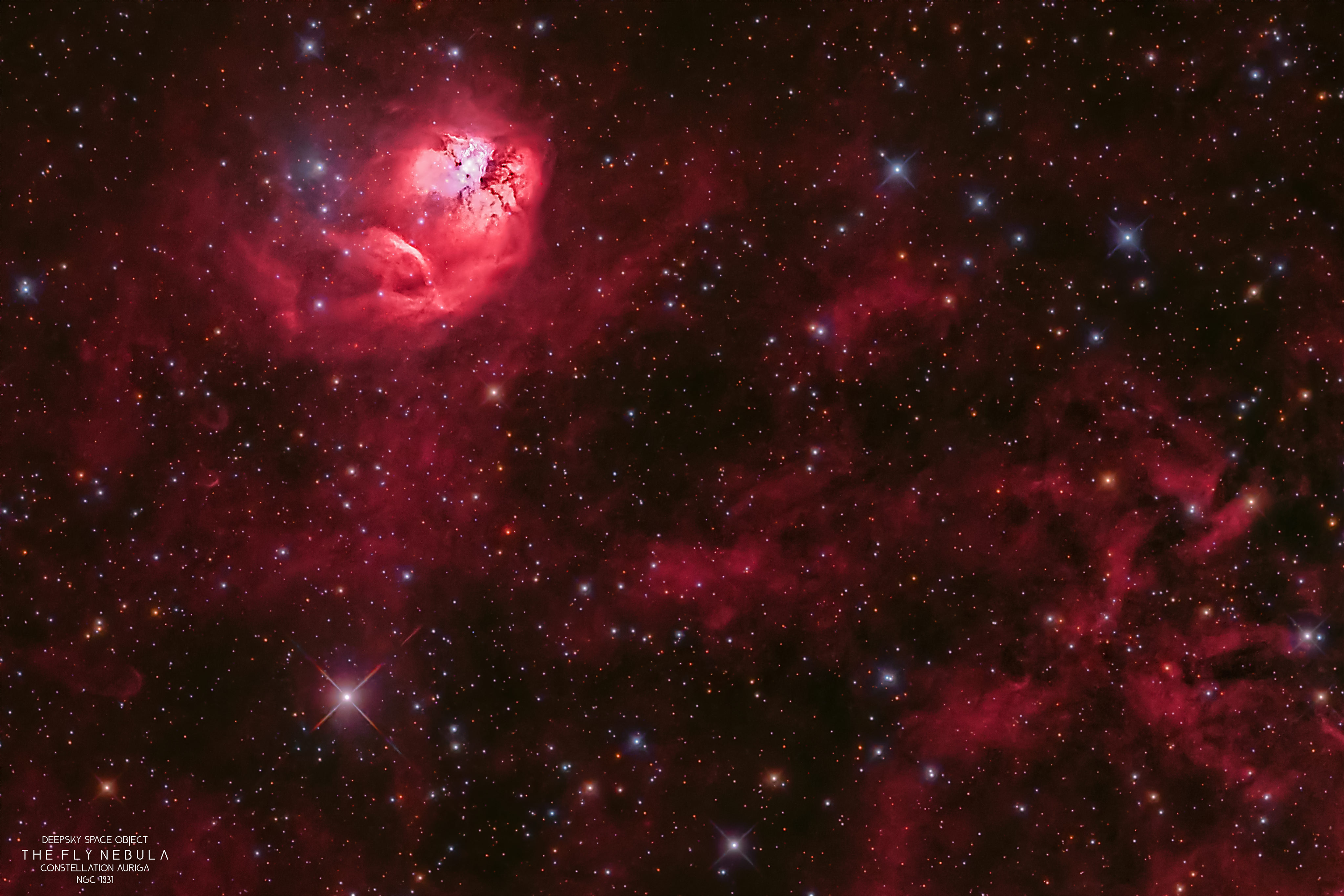 FlyNebula NGC1931 LRGBhA RemoteTelescope 1665mm web4096
